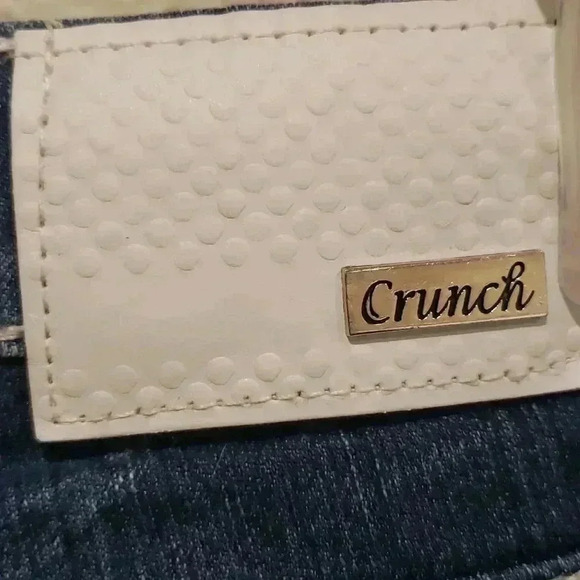 Crunch Embroidery Blue Skinny Jeans - Picture 8 of 9